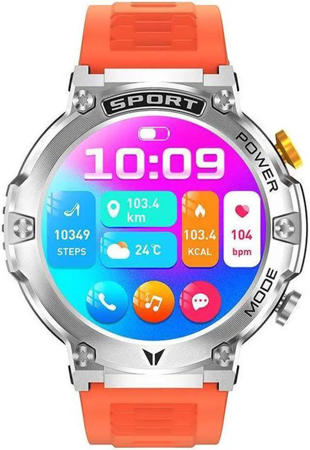 Alt view image 4 of 7 - X11pro Smart Watch Call 1.43Amoled466*466 Heart Rate True Blood Oxygen Sports Watch (Black Three Beads)