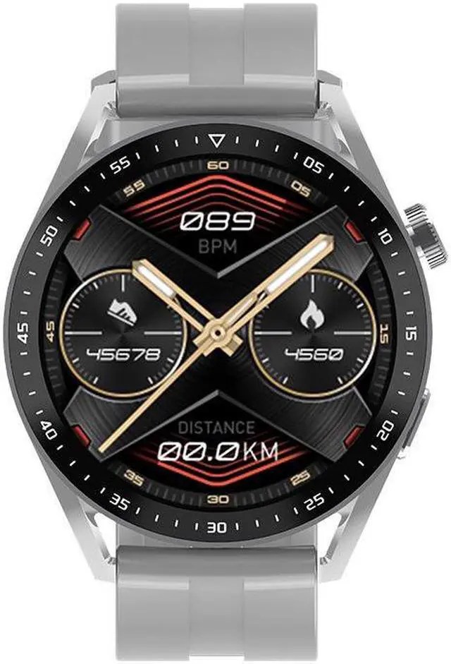 Alt view image 2 of 7 - Hw23pro Smart Watch Bluetooth Calling Music Blood Oxygen Blood Pressure Monitoring Weather Smart Watch (Brown)