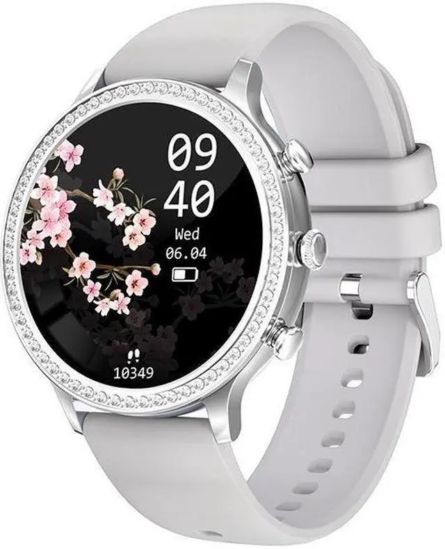 Main image of I70 Female Music Call Smart Watch Step Counting Heart Rate Blood Pressure Monitoring Multi-Sport Smart Watch (Silver)