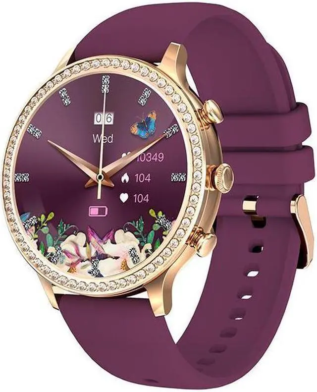 Alt view image 4 of 7 - I70 Female Music Call Smart Watch Step Counting Heart Rate Blood Pressure Monitoring Multi-Sport Smart Watch (Silver)