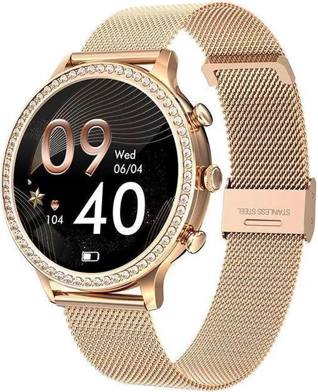 Alt view image 7 of 7 - I70 Female Music Call Smart Watch Step Counting Heart Rate Blood Pressure Monitoring Multi-Sport Smart Watch (Silver)