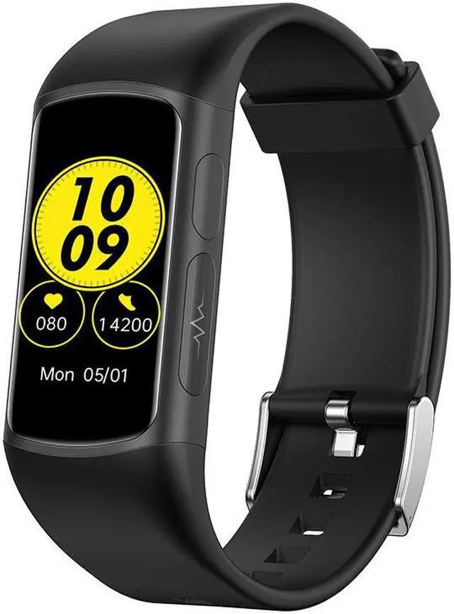 Main image of Tm300 Bluetooth Calling Ecg Blood Glucose Smart Bracelet Body Temperature Heart Rate More Than Sport Smart Watch (Black)