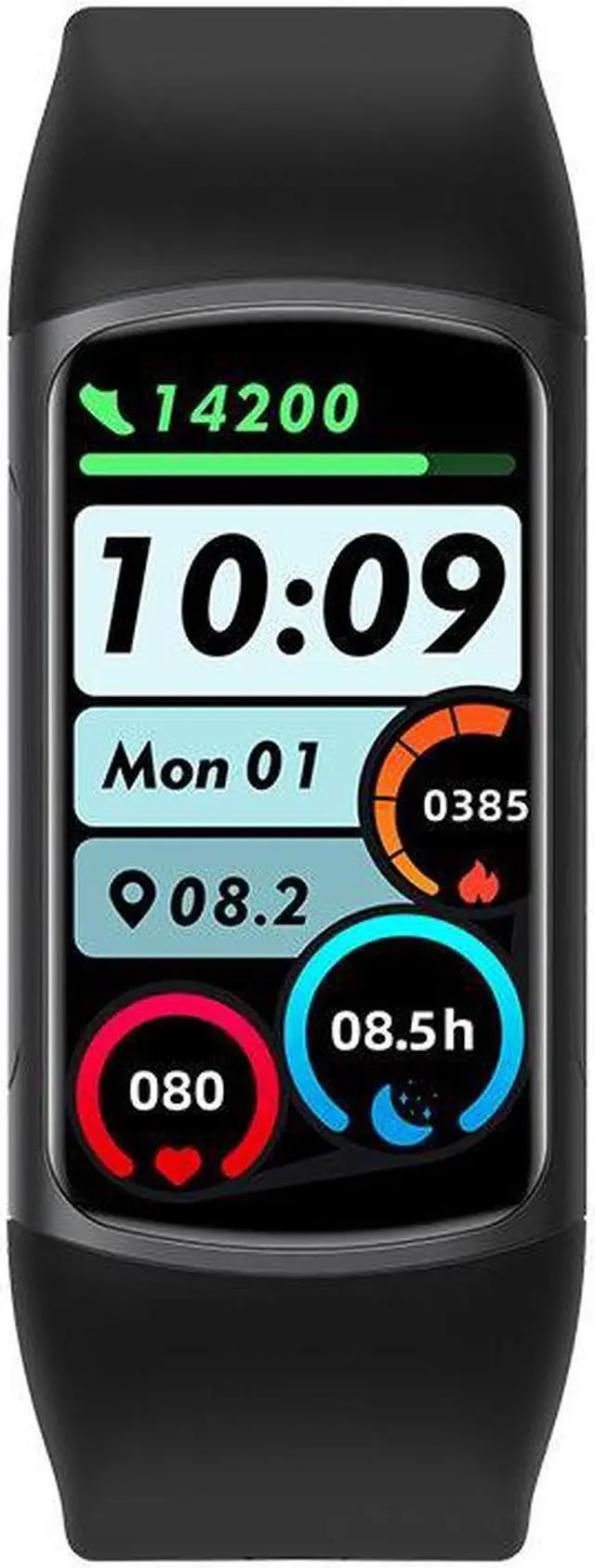 Alt view image 5 of 7 - Tm300 Bluetooth Calling Ecg Blood Glucose Smart Bracelet Body Temperature Heart Rate More Than Sport Smart Watch (Black)