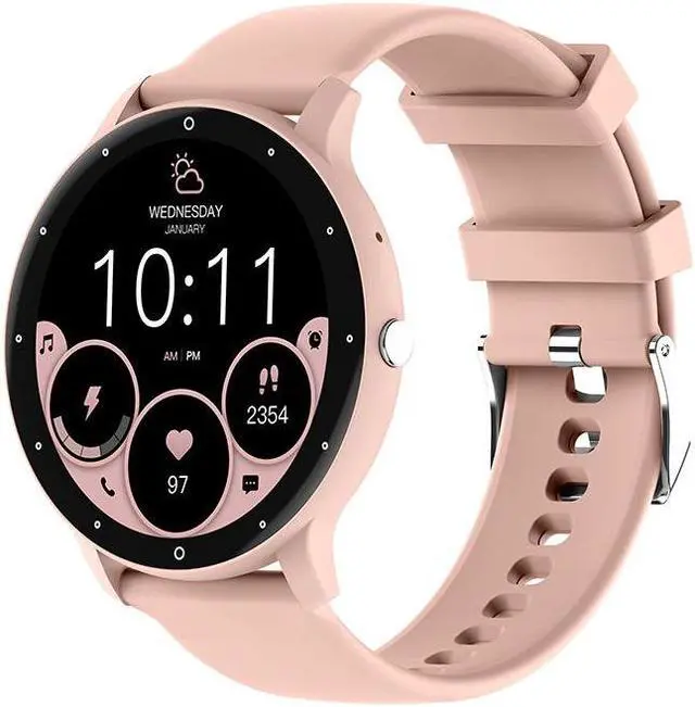 Alt view image 6 of 7 - Dafitzl02jpro Bluetooth Calling Smart Watch Health Monitoring Multi-Sport Smart Watch (Yellow)