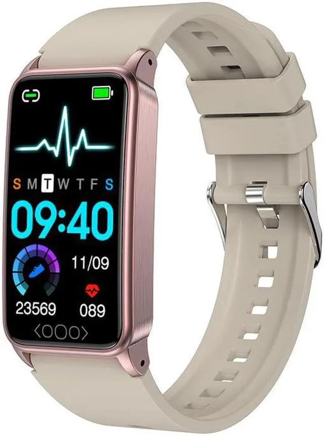 Main image of Tk71pro Blood Sugar Body Temperature Smart Bracelet Uric Acid Blood Lipid Heart Rate Blood Pressure More Than Smart Sport Bracelet (Creamy-White)