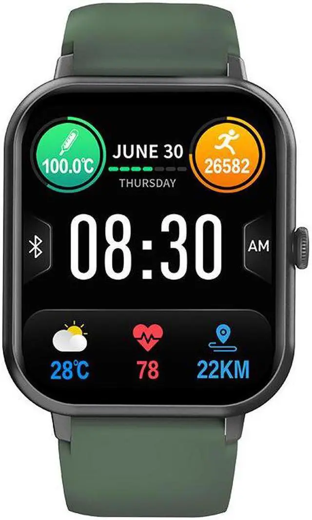 Alt view image 5 of 7 - Zl54 Bluetooth Call Music Playback Smart Watch Heart Rate Blood Pressure Monitoring Multi-Sport Smart Watch (Gold)