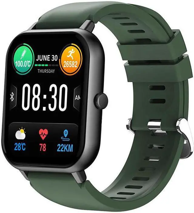 Alt view image 3 of 7 - Zl54 Bluetooth Call Music Playback Smart Watch Heart Rate Blood Pressure Monitoring Multi-Sport Smart Watch (Gold)