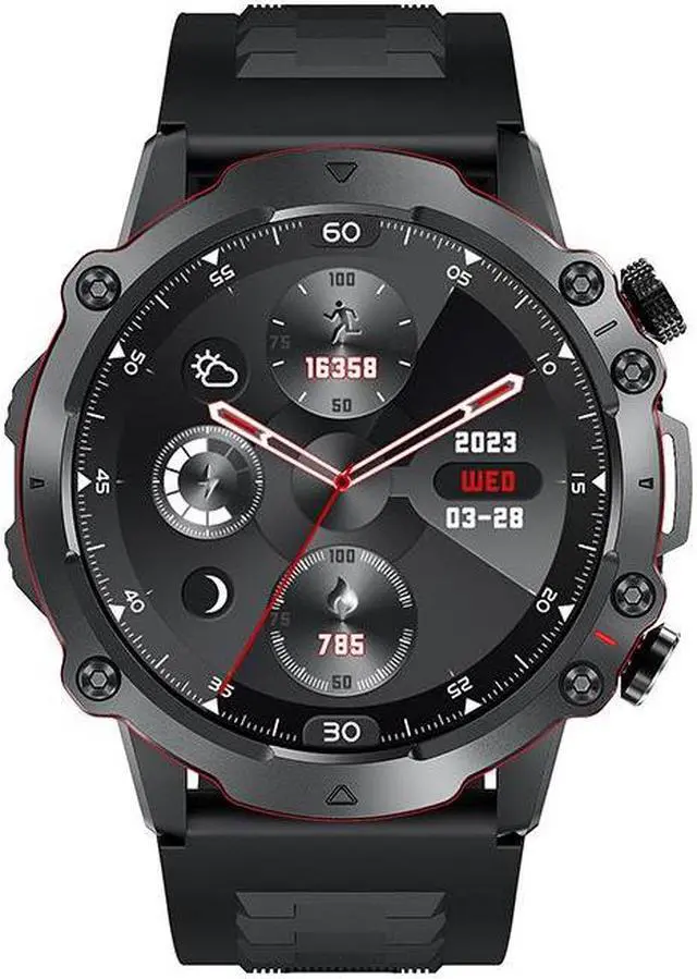 Alt view image 5 of 6 - Fw09 Smart Watch Bluetooth Calling Voice Assistant Custom Dial Heart Rate More Than Sport Smart Watch (Silver)