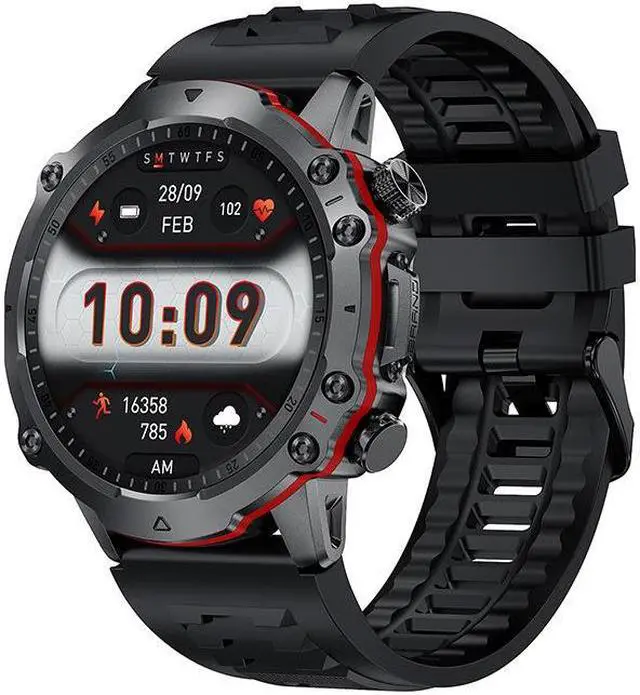Alt view image 6 of 6 - Fw09 Smart Watch Bluetooth Calling Voice Assistant Custom Dial Heart Rate More Than Sport Smart Watch (Silver)