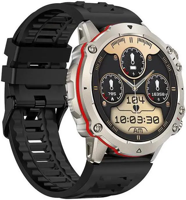 Alt view image 4 of 6 - Fw09 Smart Watch Bluetooth Calling Voice Assistant Custom Dial Heart Rate More Than Sport Smart Watch (Silver)