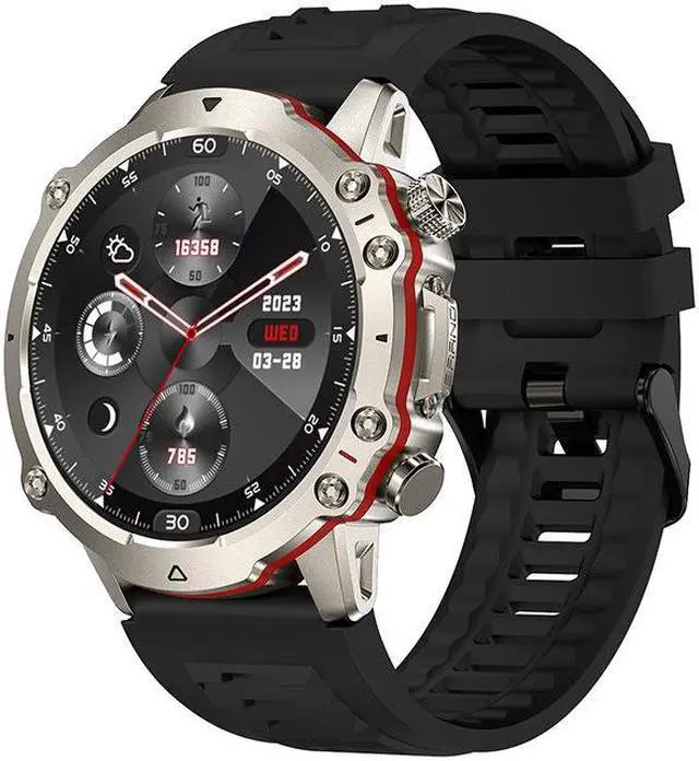 Main image of Fw09 Smart Watch Bluetooth Calling Voice Assistant Custom Dial Heart Rate More Than Sport Smart Watch (Silver)