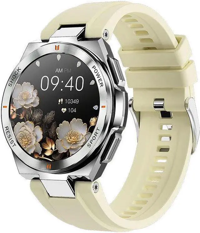 Alt view image 2 of 7 - Nx17 Women's Smart Watch Bluetooth Calling Female Health Heart Rate Blood Pressure More Than Sport Smart Watch (Black)