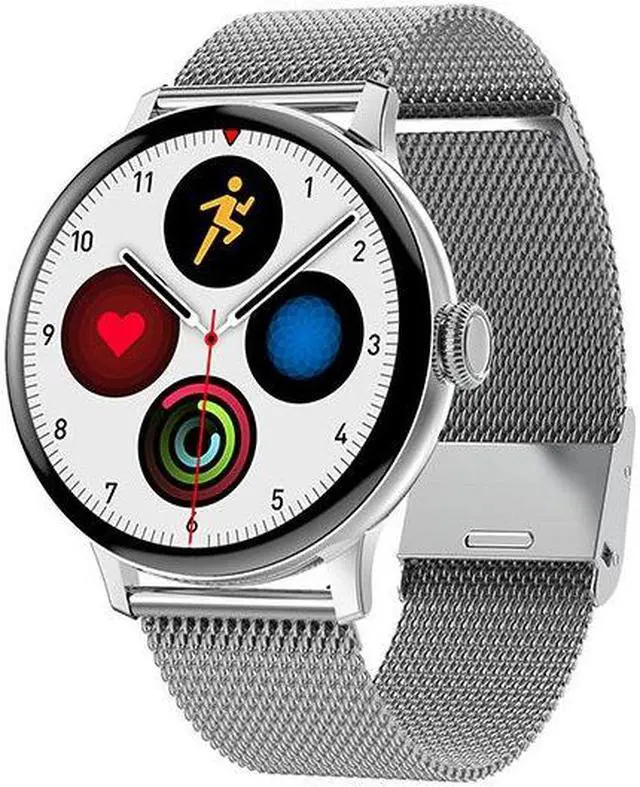 Alt view image 5 of 7 - Dt2 Bluetooth Calling Music Variety Sport Mode Smart Bracelet Heart Rate Sleep Monitoring Smart Watch (Black Steel)