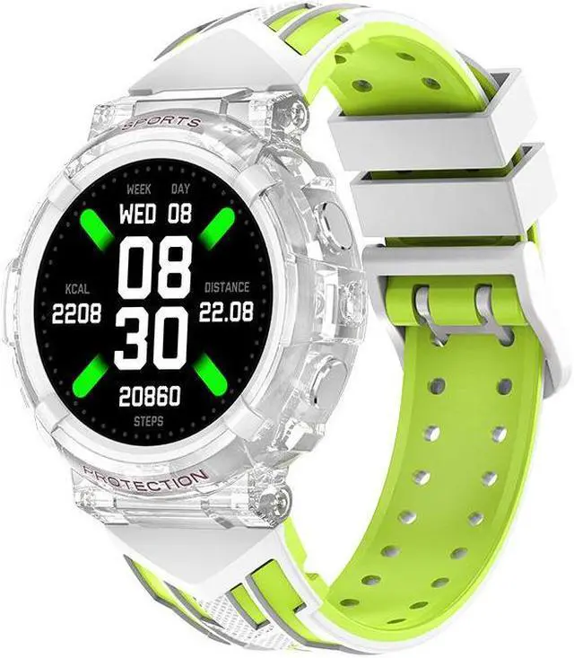 Alt view image 3 of 7 - Ht25 Bluetooth Calling Smart Watch Heart Rate Blood Pressure Blood Oxygen Female Health Multi Sport Smart Watch (Green)