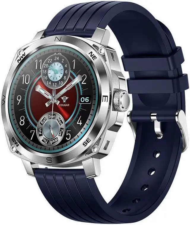 Alt view image 7 of 7 - Amoled Screen I89 Bluetooth Calling Smart Watch Message Reminder Music Heart Rate Blood Pressure Sport Smart Watch (Silver Bamboo)