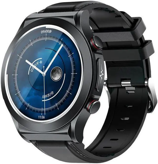 Alt view image 7 of 7 - Tk21p Ecg Smart Watch Heart Rate Blood Oxygen Body Temperature Sleep Monitoring Multi-Sport Smart Watch (Red)