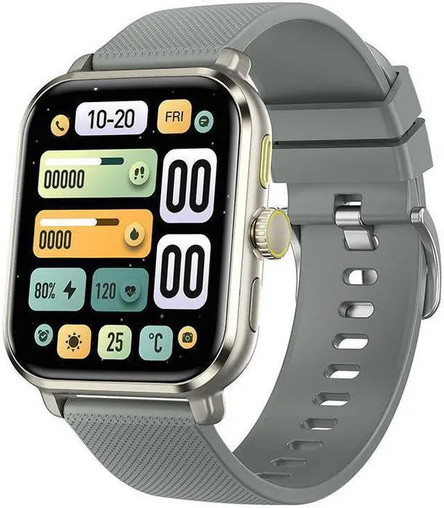 Alt view image 6 of 7 - M12 Bluetooth Calling Smart Watch Weather Music Female Health Heart Rate Blood Pressure More Than Sport Smart Watch (Black)