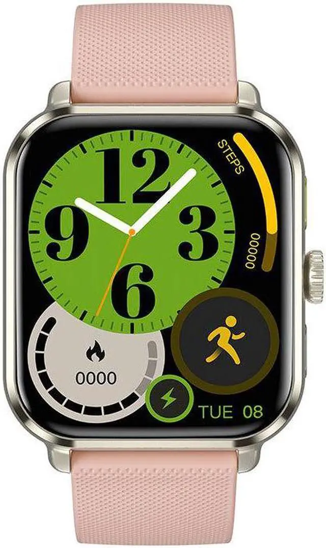 Alt view image 5 of 7 - M12 Bluetooth Calling Smart Watch Weather Music Female Health Heart Rate Blood Pressure More Than Sport Smart Watch (Black)
