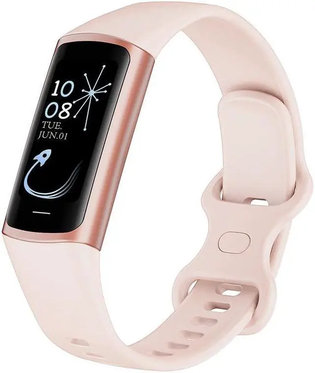 Alt view image 5 of 7 - C68 Men's And Women's Smart Bracelet Genuine Rate Health Monitoring Bracelet Sport Step Counting Ip68 Waterproof Smart Bracelet (Black)