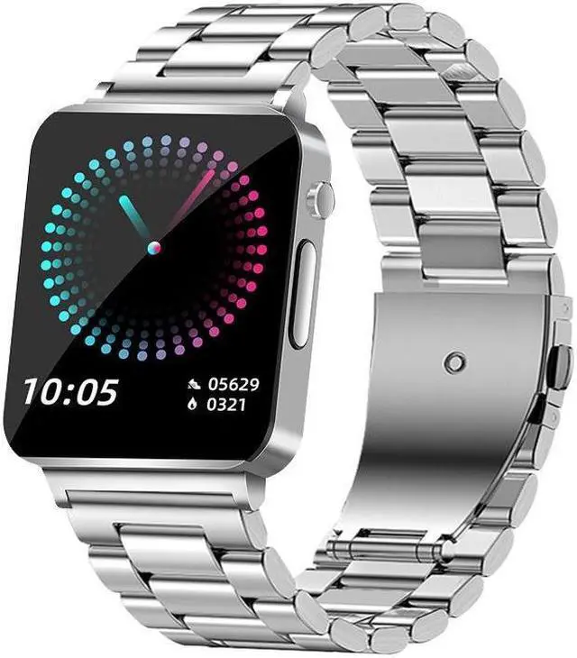 Alt view image 7 of 7 - Ks03 Ecg Non-Invasive Blood Glucose Smart Watch Heart Rate Blood Pressure Temperature Monitoring Smart Bracelet Sports Watch (Black)