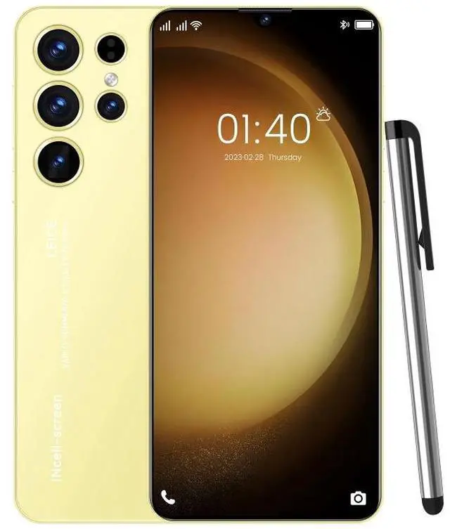 Main image of S23 Ultra N88, 1GB+8GB, 6.1 inch Screen, Face Identification, Android 9.0 MTK6580A Quad Core, Network: 3G, GPS (Yellow)