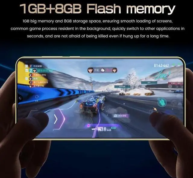 Alt view image 6 of 7 - S23 Ultra N88, 1GB+8GB, 6.1 inch Screen, Face Identification, Android 9.0 MTK6580A Quad Core, Network: 3G, GPS (Yellow)