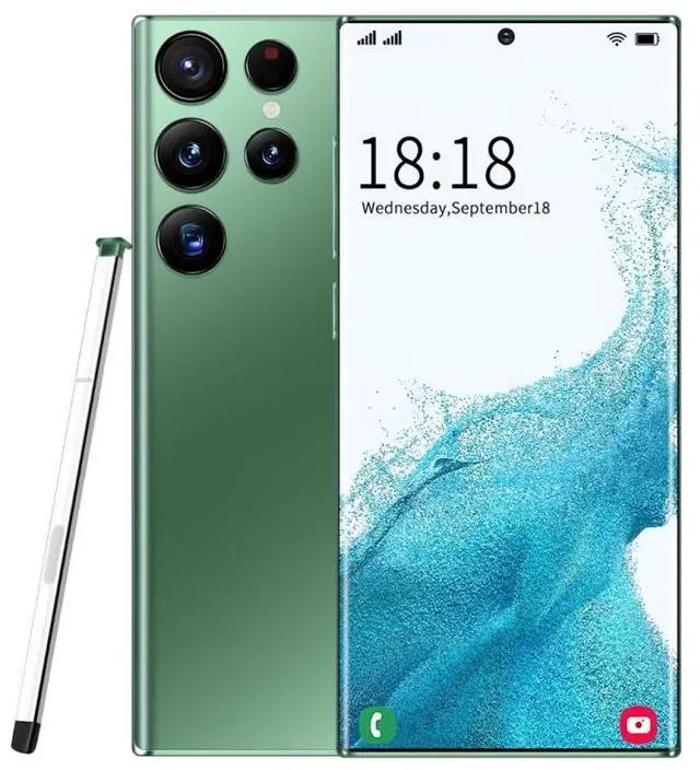 Main image of S22Ultra 5G D12332, 2GB+16GB, 6.7 inch Screen, Face Identification, Android 8.1 MTK6753 Octa Core, Network: 4G (Green)