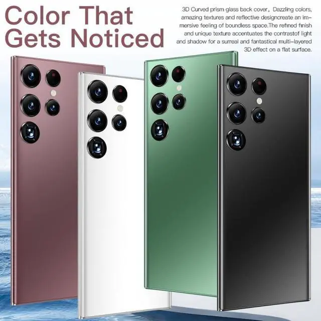 Alt view image 4 of 7 - S22Ultra 5G D12332, 2GB+16GB, 6.7 inch Screen, Face Identification, Android 8.1 MTK6753 Octa Core, Network: 4G (Green)