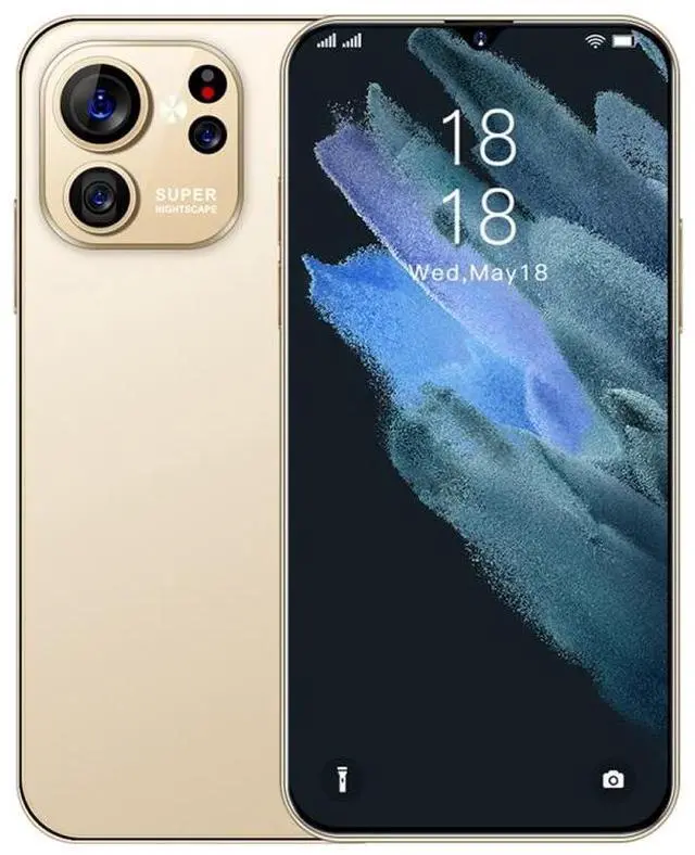 Main image of S23 Ultra E6, 2GB+16GB, 6.3 inch Screen, Face Identification, Android 8.1 MTK6737 Octa Core, Network: 4G (Gold)