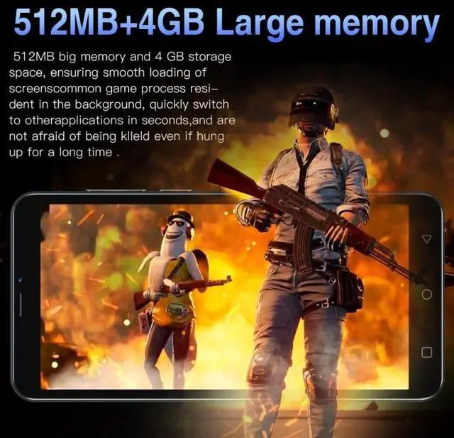 Alt view image 4 of 7 - S22 Ultra / T83, 512MB+4GB, 5.0 inch Screen, Face Identification, Android 4.4 MTK6572 Dual Core, Network: 3G (Blue) Black