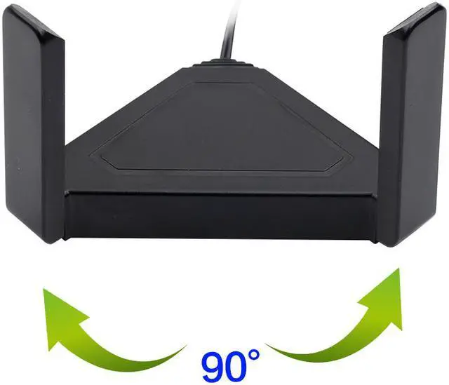 Alt view image 6 of 7 - 6dBi WiFi Network Antennas Dual Band with RP-SMA Female Connector, AC 2.4GHz 5GHz Antennas with Magnetic Base Work with PCI-E Wi-Fi Network Card USB WiFi Adapter Wireless Router Extender IP Camera