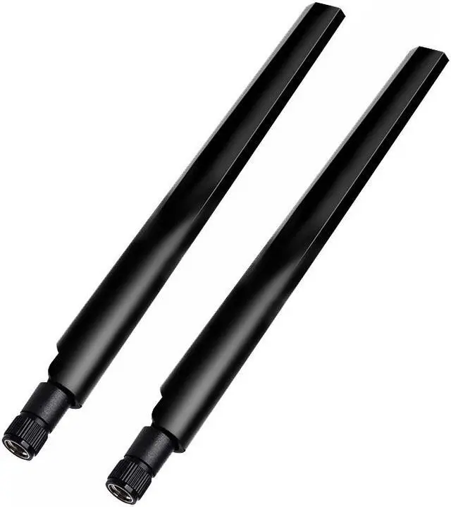 Alt view image 5 of 5 - 2pcs 6dBi Dual Band 2.4GHz 5GHz 5.8Ghz WiFi Antenna RP-SMA Connector Universal Antennas Amplifier WLAN Router Antenne Booster