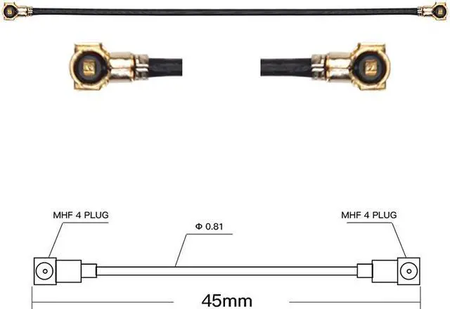 Alt view image 5 of 6 - New M.2 NGFF to Mini PCI-E Adapter For M.2 Wifi Bluetooth Wireless Wlan Card Intel AX210 AX200 9260 8265 8260 For Laptop PC Mini PCI Express