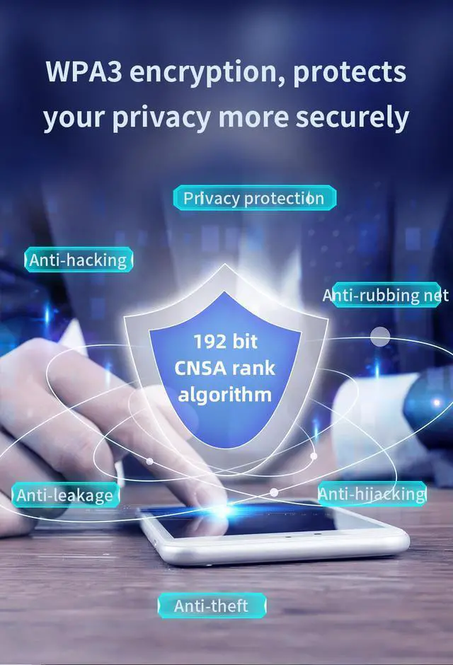Alt view image 7 of 7 - TelDaykemei WiFi 6 USB Adapter Dual Band AX1800 2.4G/5GHz Wireless Wi-Fi Dongle Network Card USB 3.0 WiFi6 Adapter For Windows 7/10/11