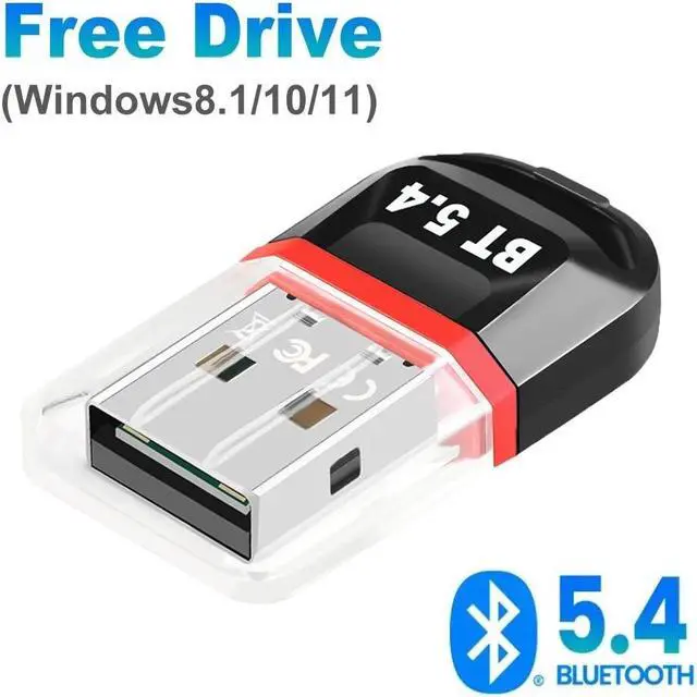 Main image of TelDaykemei USB Bluetooth 5.4 Dongle Adapter for PC Speaker Wireless Mouse Music Audio Receiver Transmitter