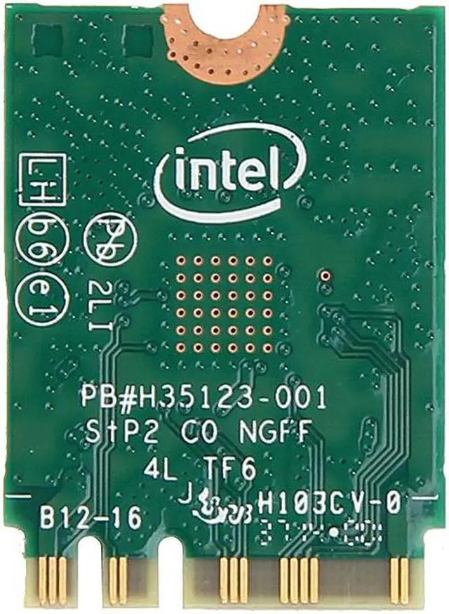 Alt view image 5 of 5 - TelDaykemei AC1200 WiFi Card 7265NGW 1200Mbps Bluetooth 4.2 M.2 802.11AC Dual Band 2.4G 5G Wireless Card AC7265 20CM Built-in Antenna
