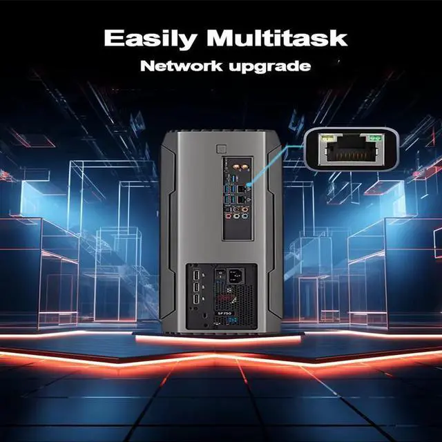 Alt view image 3 of 5 - TelDaykemei 5G PCIe To RJ45 Network Card RTL8126 Chip Gigabit Ethernet PCI Express Network Card 10/100/2500/5000Mbps 1Gbps/5Gbps For Desktop
