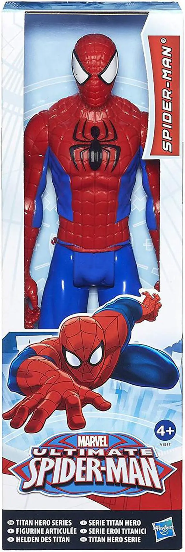 Alt view image 4 of 4 - Hasbro 1:6 Spiderman Red Suit 12-inch Action Figure Titan Series Hero Figure A1517 Authentic Product