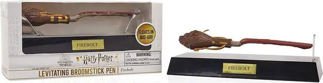 Alt view image 2 of 6 - Authentic Harry Potter Firebolt Levitating Broomstick Ballpoint Pen by WOW! Stuff Collection