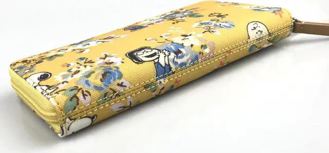 Alt view image 7 of 7 - Cath Kidston Limited Edition Continental Zip Wallet Snoopy Kingswood Rose Mustard Yellow