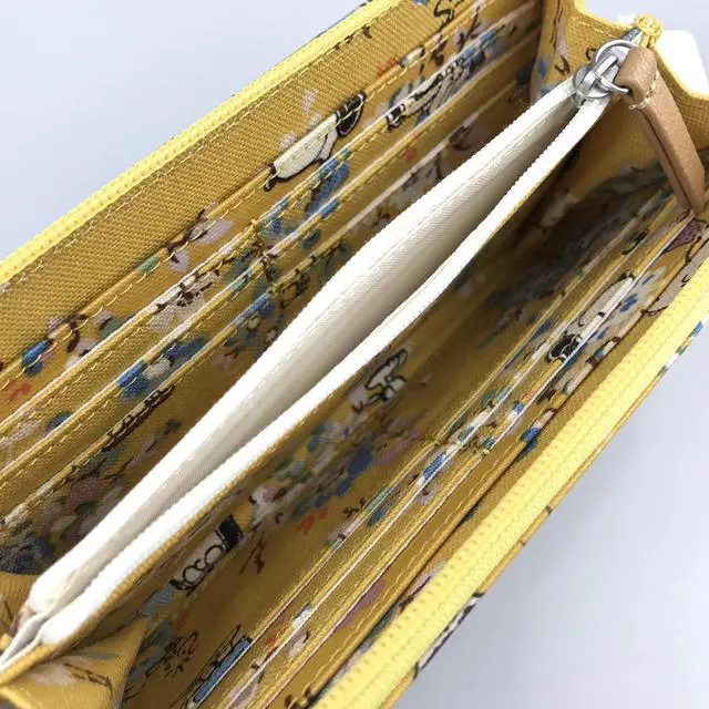 Alt view image 6 of 7 - Cath Kidston Limited Edition Continental Zip Wallet Snoopy Kingswood Rose Mustard Yellow