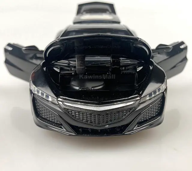 Alt view image 5 of 7 - MiniAuto 1:32 Acura NSX 2016 Edition Sportscar Alloy Diecast Model JDM Pull-back Car Toy with Engine Sound and Light, with Display Base