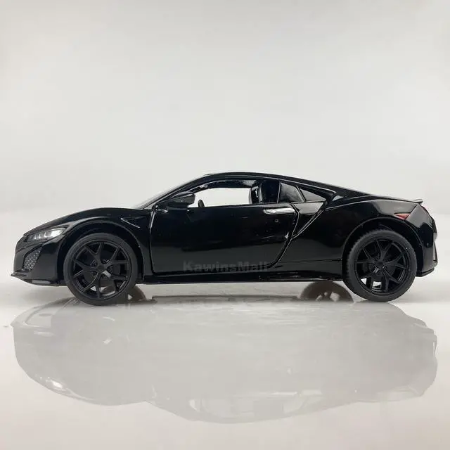 Alt view image 3 of 7 - MiniAuto 1:32 Acura NSX 2016 Edition Sportscar Alloy Diecast Model JDM Pull-back Car Toy with Engine Sound and Light, with Display Base