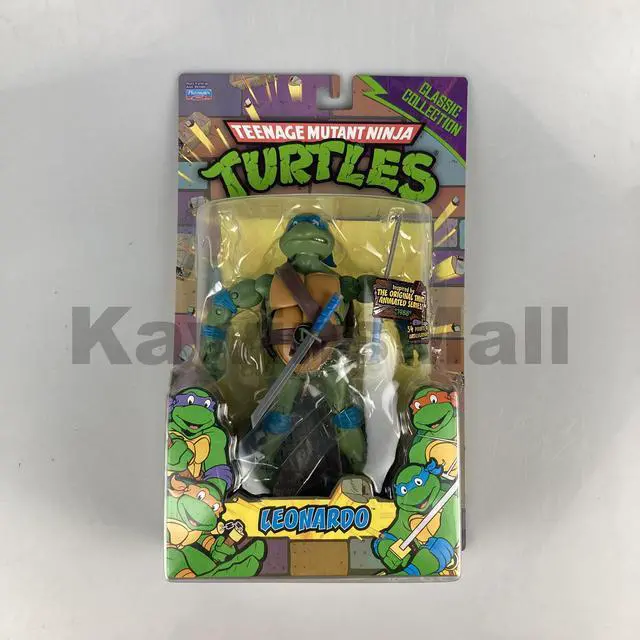 Alt view image 5 of 7 - BNIB Playmates 2022 Authentic Reproduction TMNT 4 Boxes Set of 6-inch Action Figure Inspired by 1988 Series Teenage Mutant Ninja Turtles includes Leonardo Raphael Michelangelo Donatello