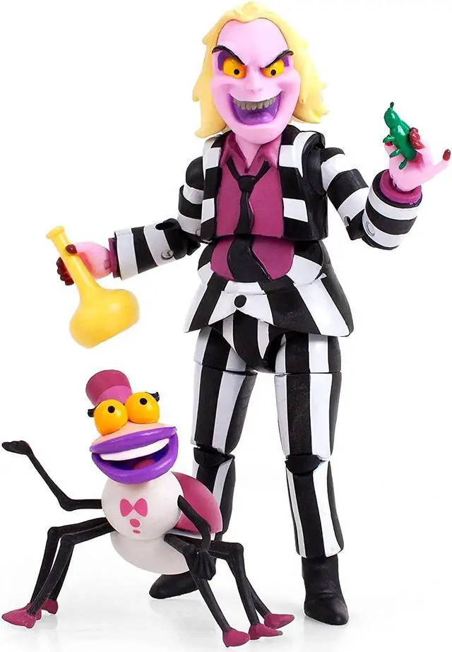 Alt view image 2 of 6 - The Loyal Subjects BST AXN Beetlejuice 5 inch Action Figure Authentic Toy Figurine Brand New in Box