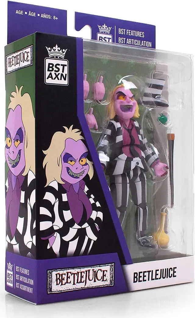 Alt view image 5 of 6 - The Loyal Subjects BST AXN Beetlejuice 5 inch Action Figure Authentic Toy Figurine Brand New in Box