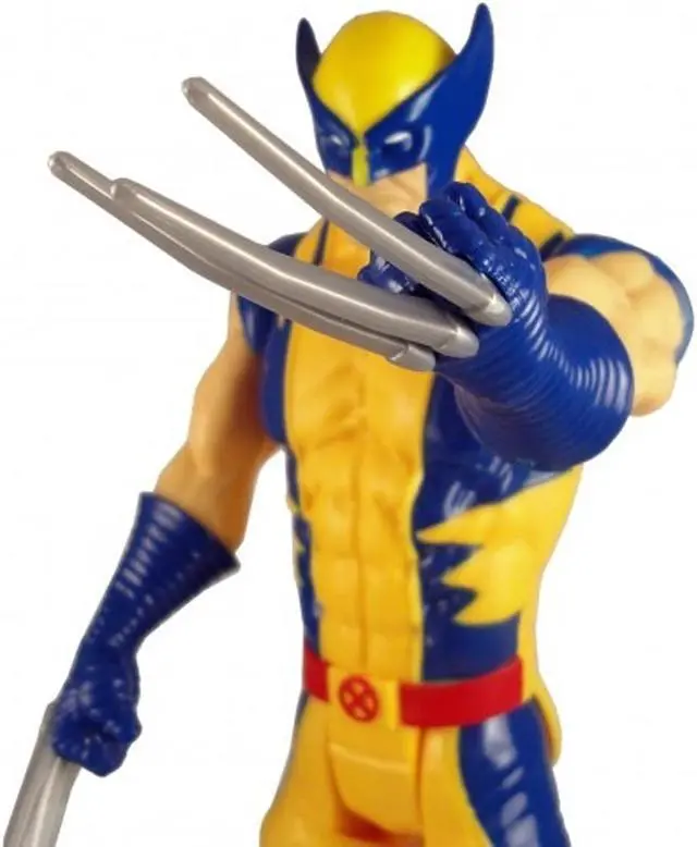 Alt view image 4 of 6 - Hasbro 1:6 Scale Wolverine Action Figure 12-Inch 30CM Tall Titan Hero Series X-Men Toy Arms Legs Head Movable