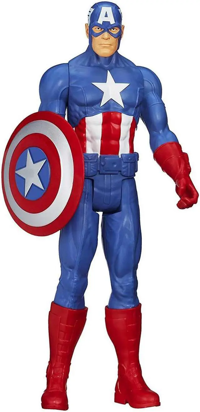 Alt view image 2 of 3 - Avengers Titan Hero Captain America 12" Action Figure