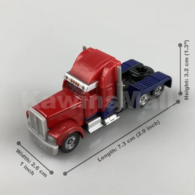Alt view image 2 of 7 - Takara Tomy Tomica 147 Transformers Optimus Prime Diecast Truck Model Toy Authentic Tomica Product