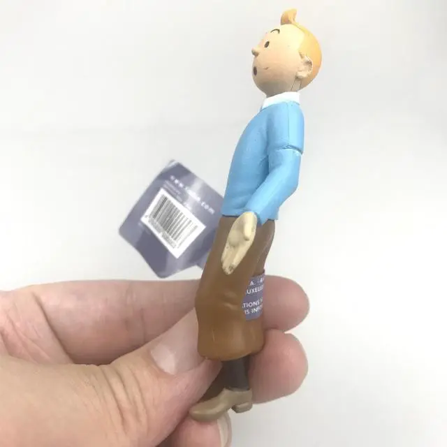 Alt view image 5 of 7 - The Adventures of Tintin, 6 Pieces of 3 Figures as a Set, Figurines Include: Tin Tin Captain Handdock Dr Calculus Thomson and Thompson Snowy